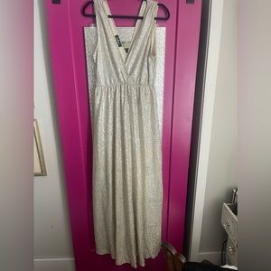 Lulus gold maxi